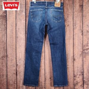 34x34 Straight Fit Stretch Mens 514 Blue Jeans Excellent Condition